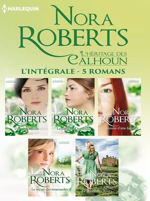 cover image of Intégrale de la série "L'héritage des Calhoun"
